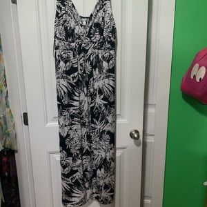 Black and White John Paul Richard Maxi Dress
